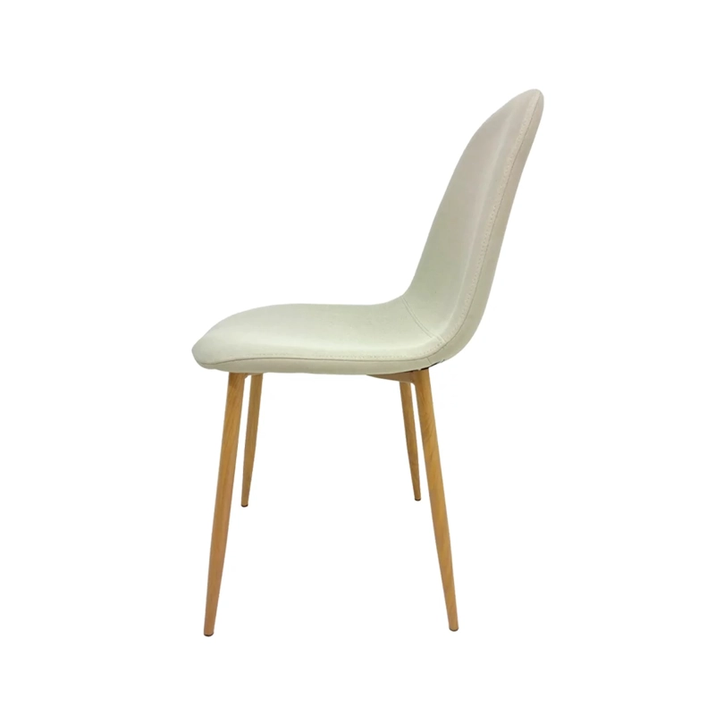 PACK 2 SILLA DE COMEDOR TRENDYTOP LINO ACOLCHADA - BLANCO HUESO - 3