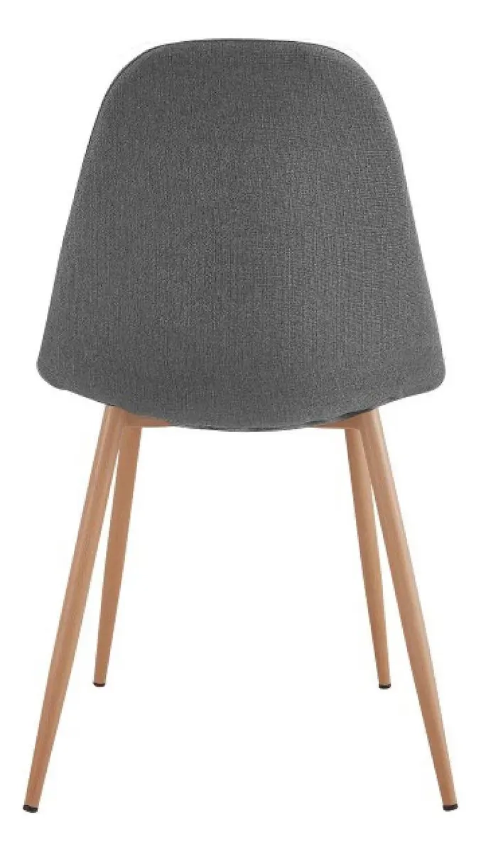 PACK 2 SILLA DE COMEDOR TRENDYTOP LINO ACOLCHADA - GRIS - 6