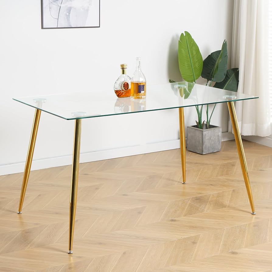 MESA HABITA2 PRINCE GOLD 160X80 ACERO - 2