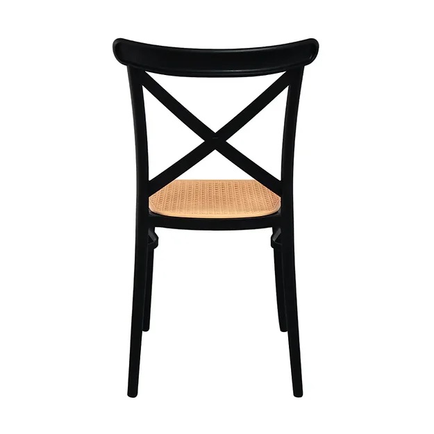 SILLA HABITA2 NEGRO CROSSBACK POLIPROPILENO TOP - 2