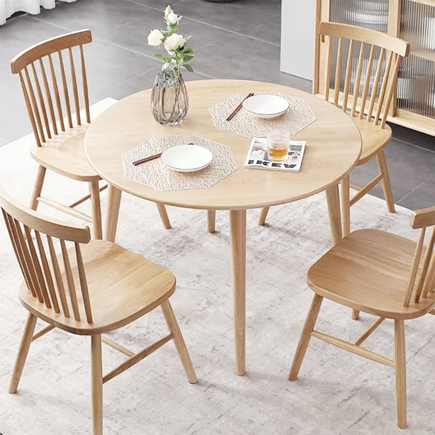 PACK HABITA2 MADERA 4 SILLA COMEDOR WINDSOR NATURAL - 3