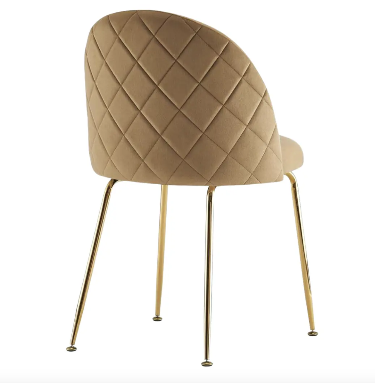 SILLA SITIAL TERCIOPELO GOLD - CAFE - 2