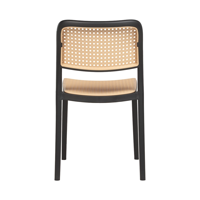JUEGO DE COMEDOR SILLA URBAN MESA 100CM NEGRO DISEÑO EAMES NEGRO - 4 SILLAS NEGRO - 5