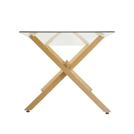 SET DE COMEDOR 4 PUESTOS MESA X 140CM SIMIL MADERA SILLA EAMES - MENTA - 2