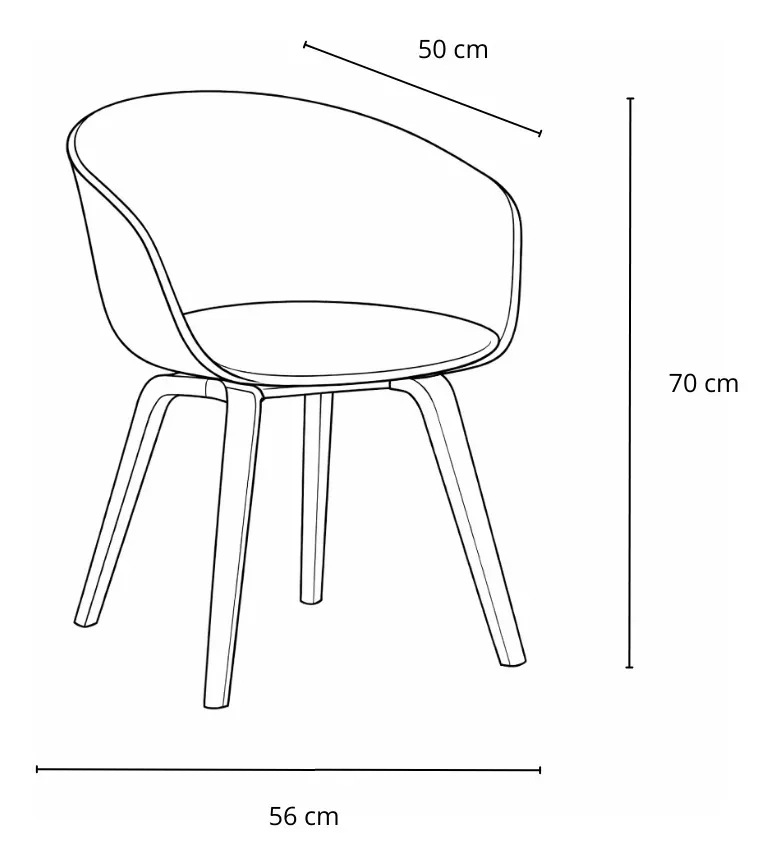 BUTACA SITIAL SERENITY PARA LIVING O TERRAZA POLIPROPILENO RESISTENTE - NEGRO - 3