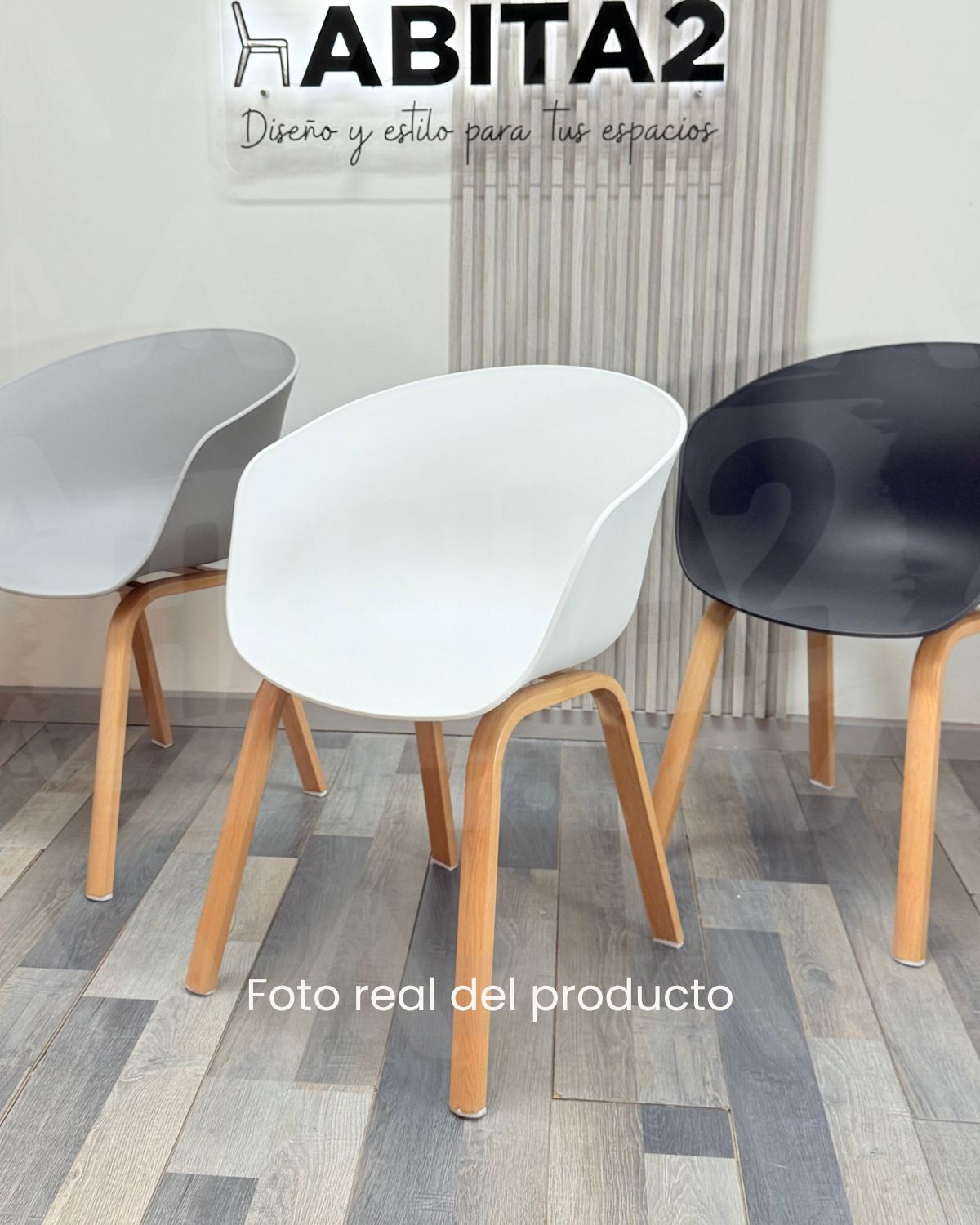 BUTACA SITIAL SERENITY PARA LIVING O TERRAZA POLIPROPILENO RESISTENTE - GRIS - 6