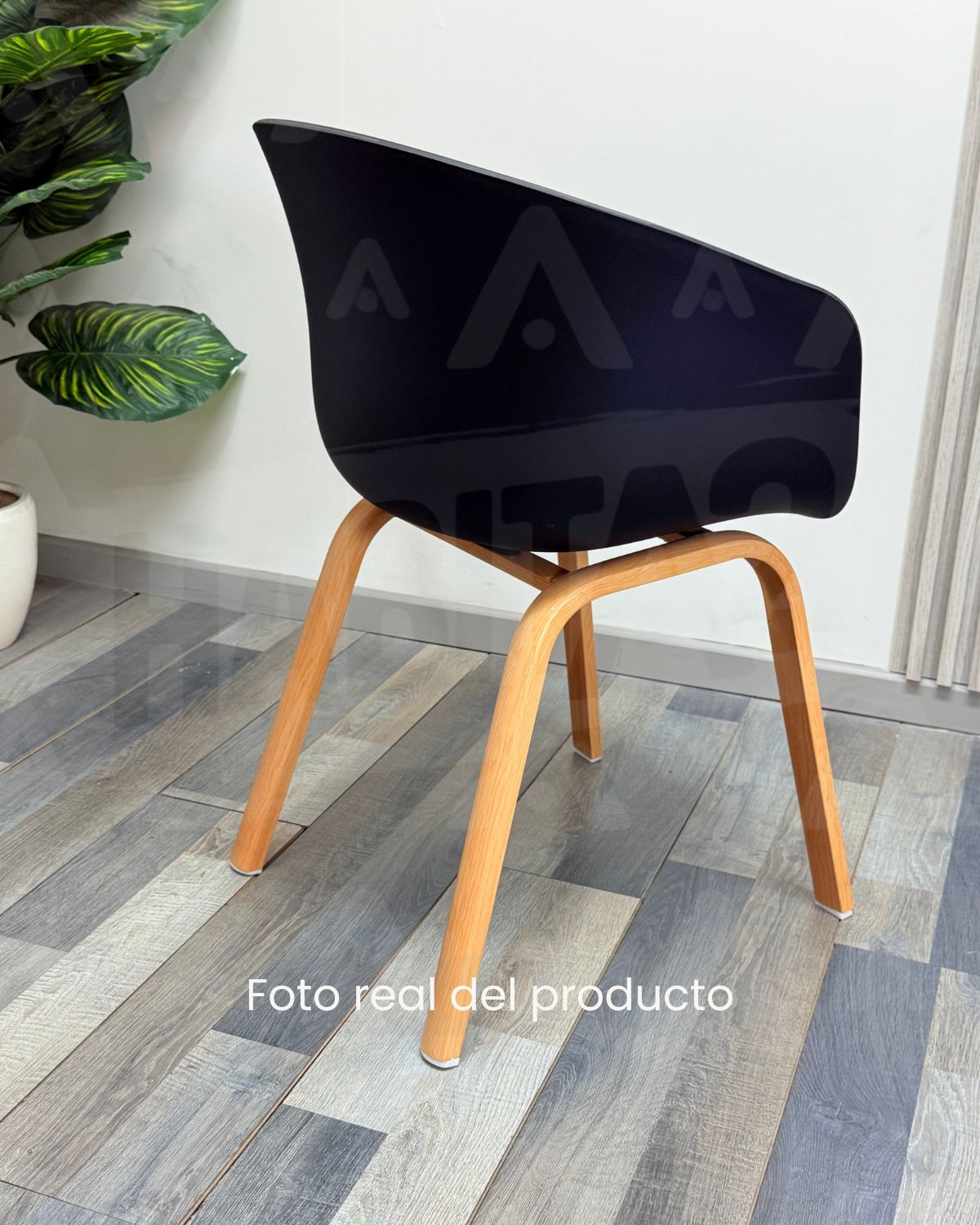PACK 2 SITIAL SERENITY PARA LIVING O TERRAZA POLIPROPILENO - NEGRO - 4