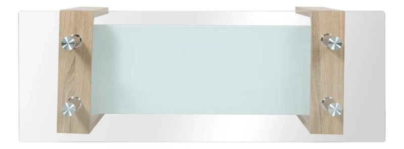 ARRIMO RECTANGULAR DE VIDRIO NATURAL - 4