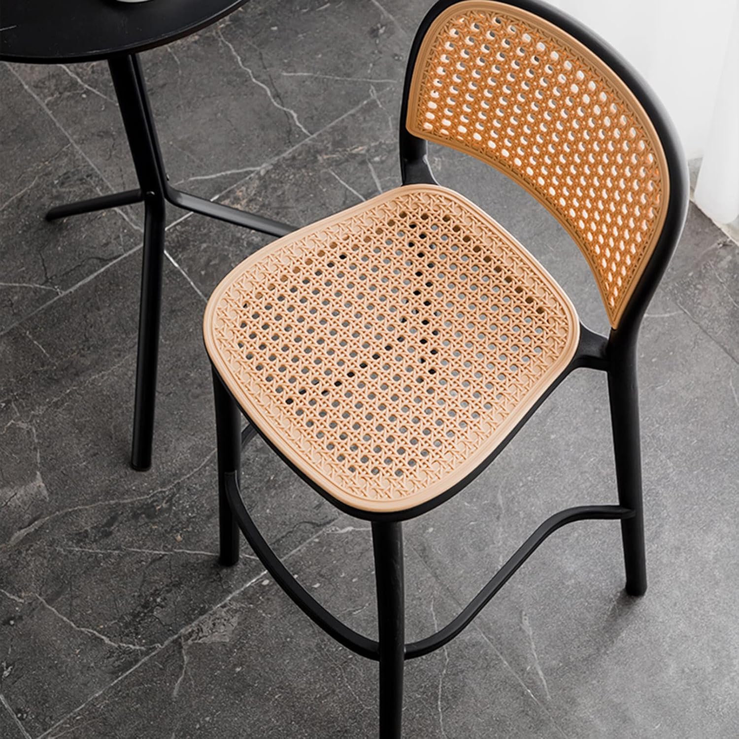 PACK 4 TABURETES PARA BAR 66 CM URBAN - NEGRO - 5