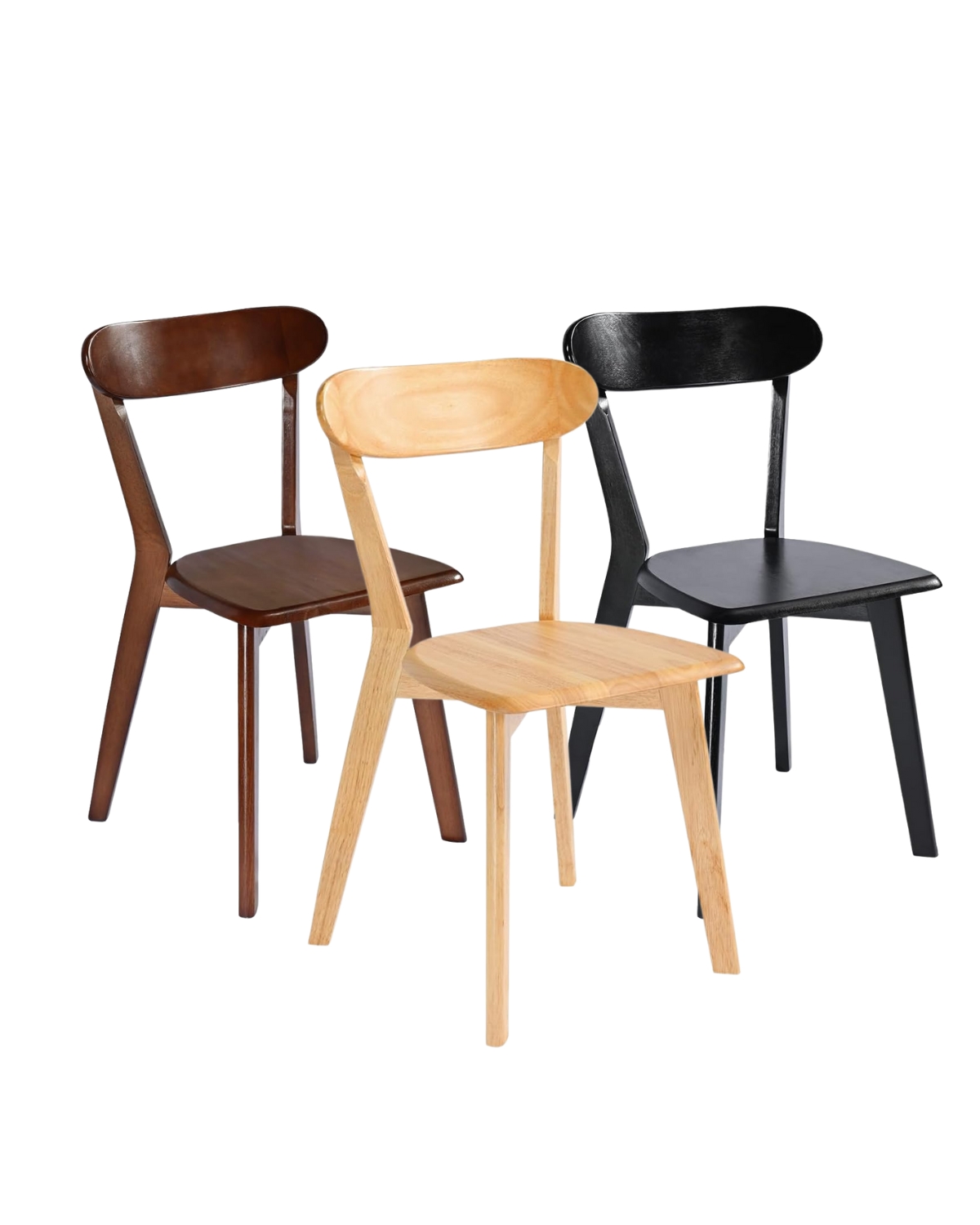 SILLA PARA COMEDOR PHILLIPE DE MADERA MACIZA - NATURAL - 1