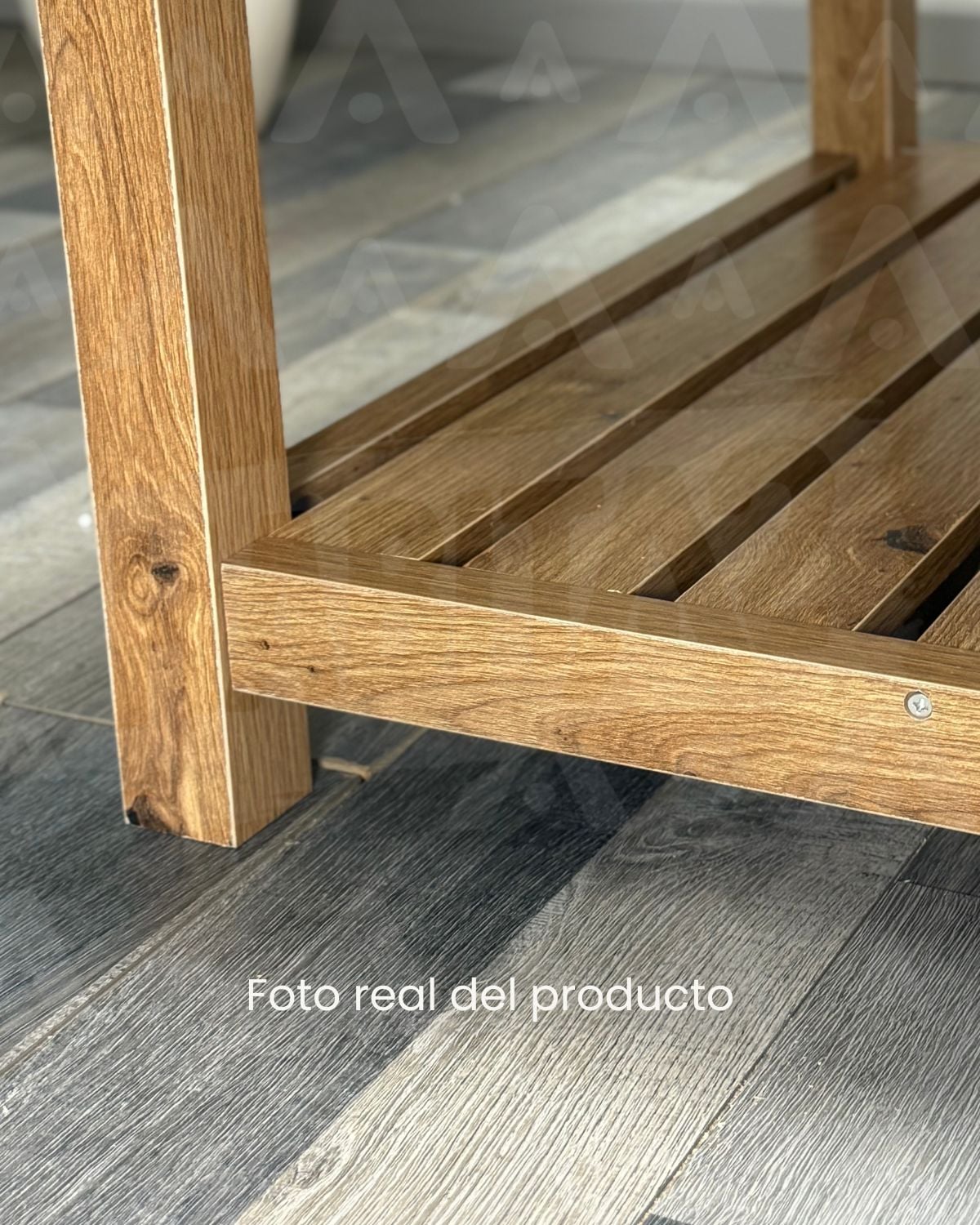 MESA DE CENTRO MODERNA JAPANDI CON REPISA 105X70 CM - 5