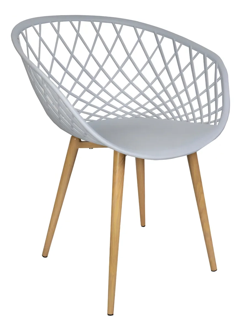 BUTACA PARA LIVING TERRAZA MESH - GRIS - 1
