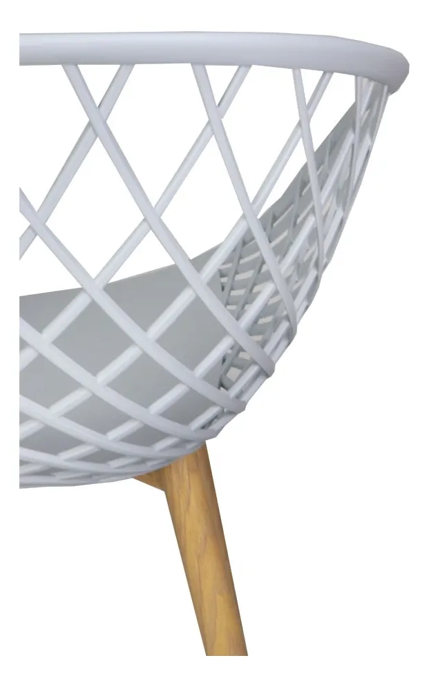 BUTACA PARA LIVING TERRAZA MESH - GRIS - 2