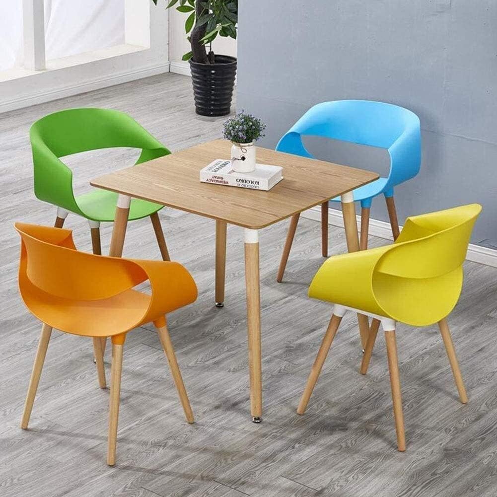 MESA CUADRADA 80X80 MDF WOOD 4 PUESTOS - 2