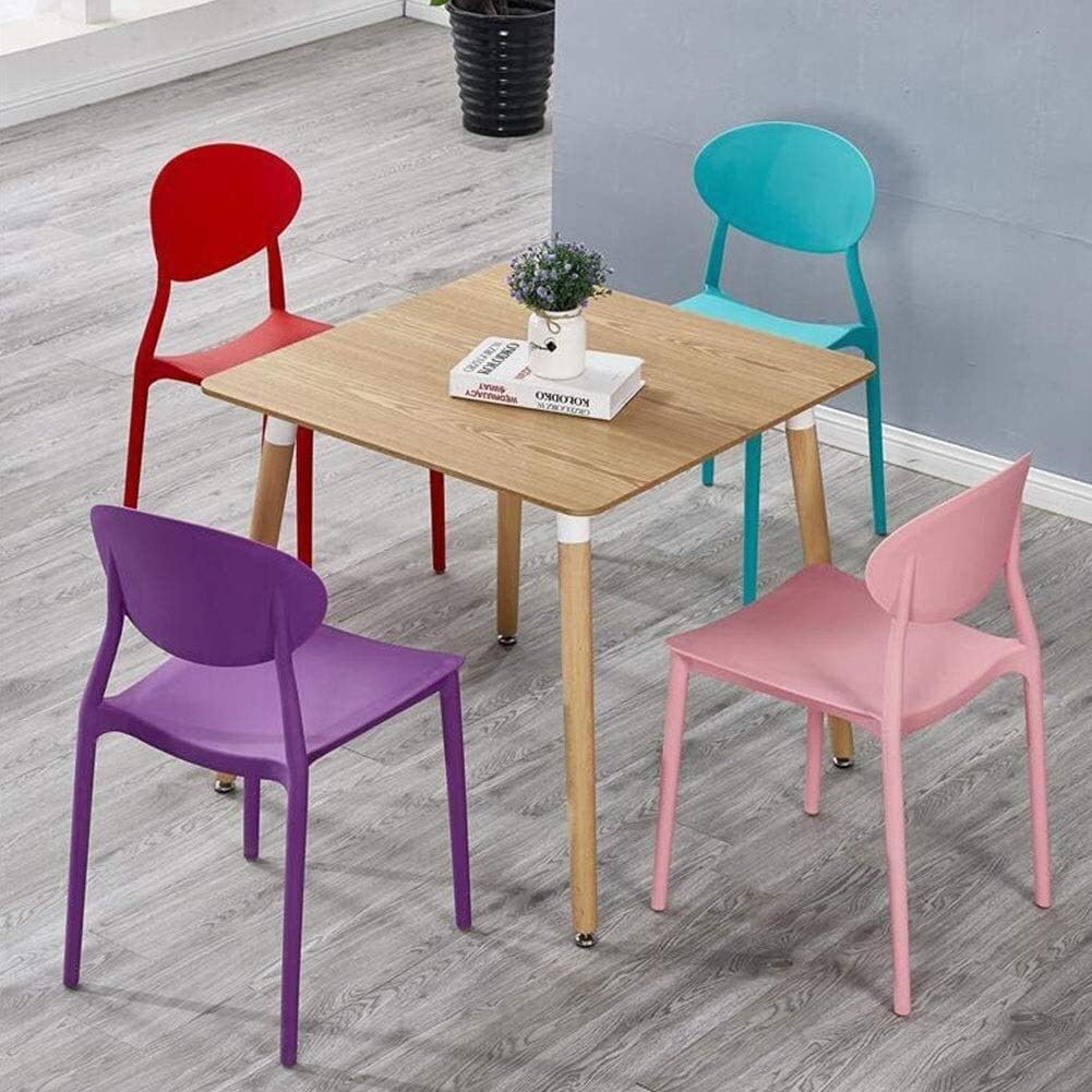 MESA CUADRADA 80X80 MDF WOOD 4 PUESTOS - 3