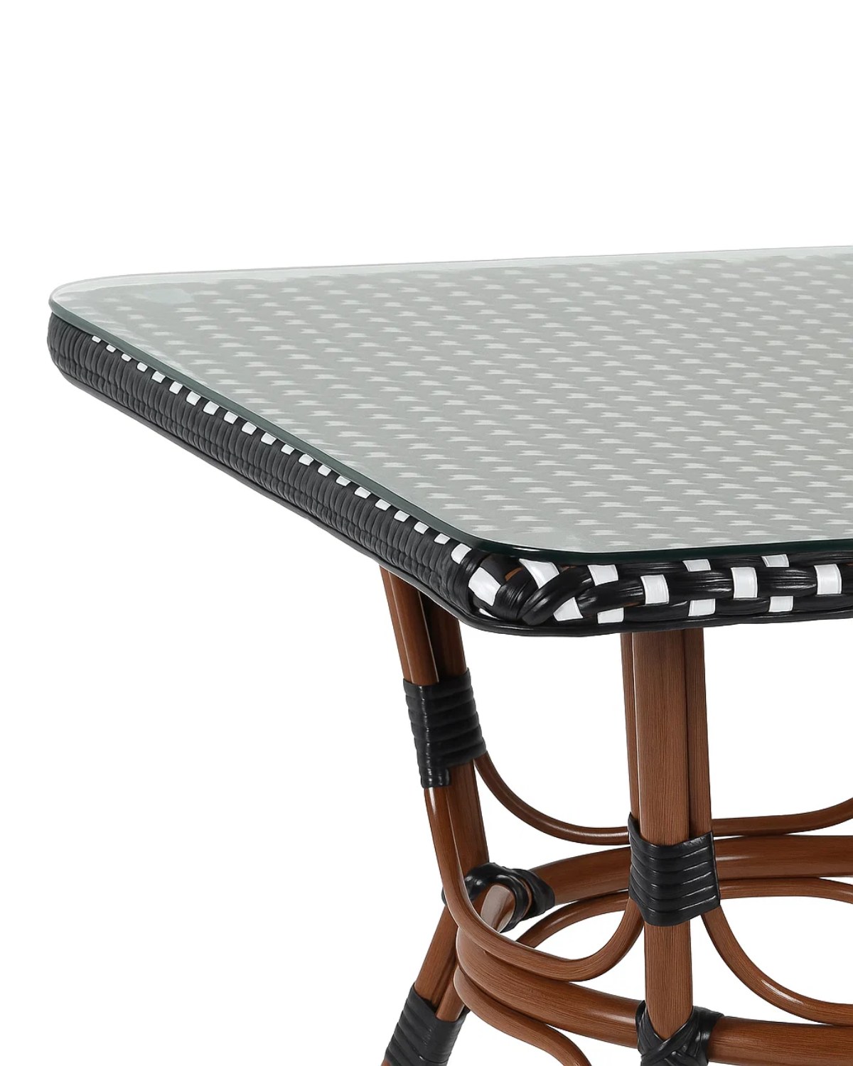 MESA CUADROS 70X70  PARIS RATTAN - 3