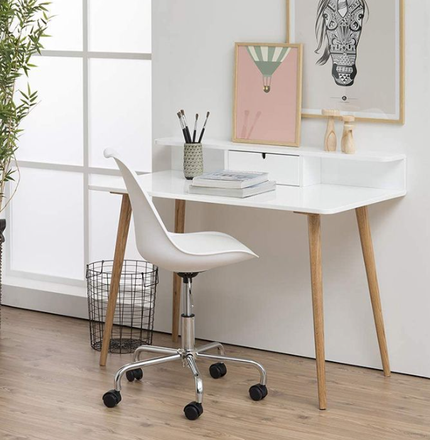 PACK SILLAS TULIP WORK - BLANCO - 4