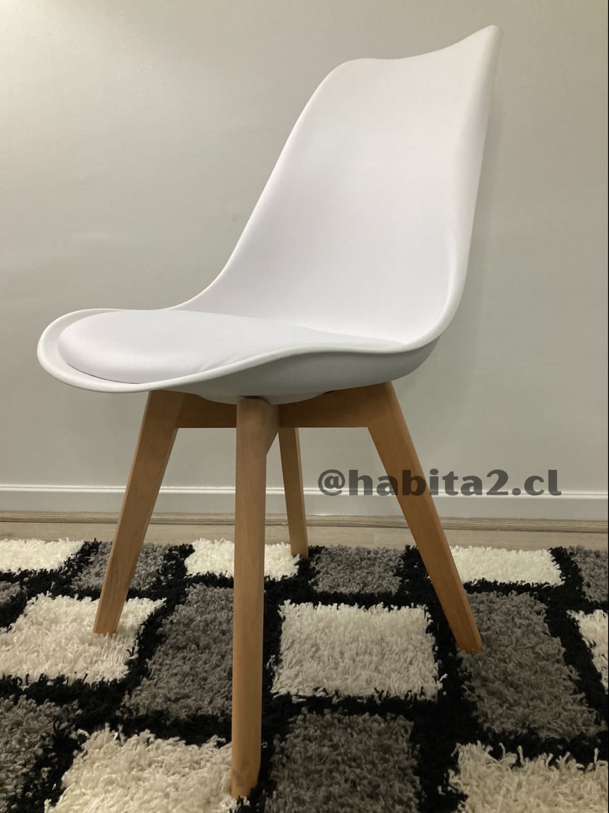 PACK SILLAS TULIP WORK - BLANCO - 5