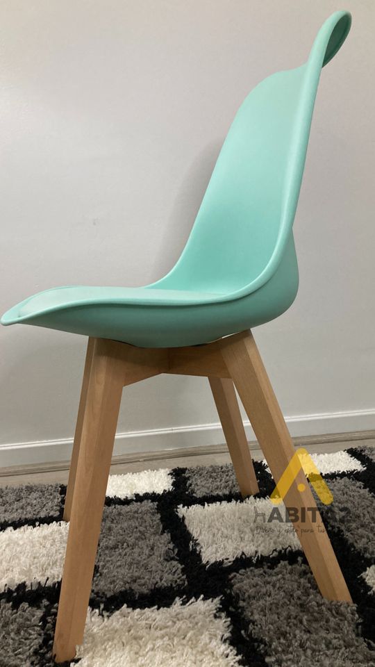 PACK SILLAS TULIP WORK - MENTA - 3