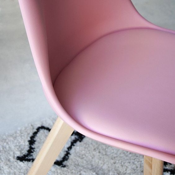 PACK SILLAS TULIP WORK - ROSADO - 3