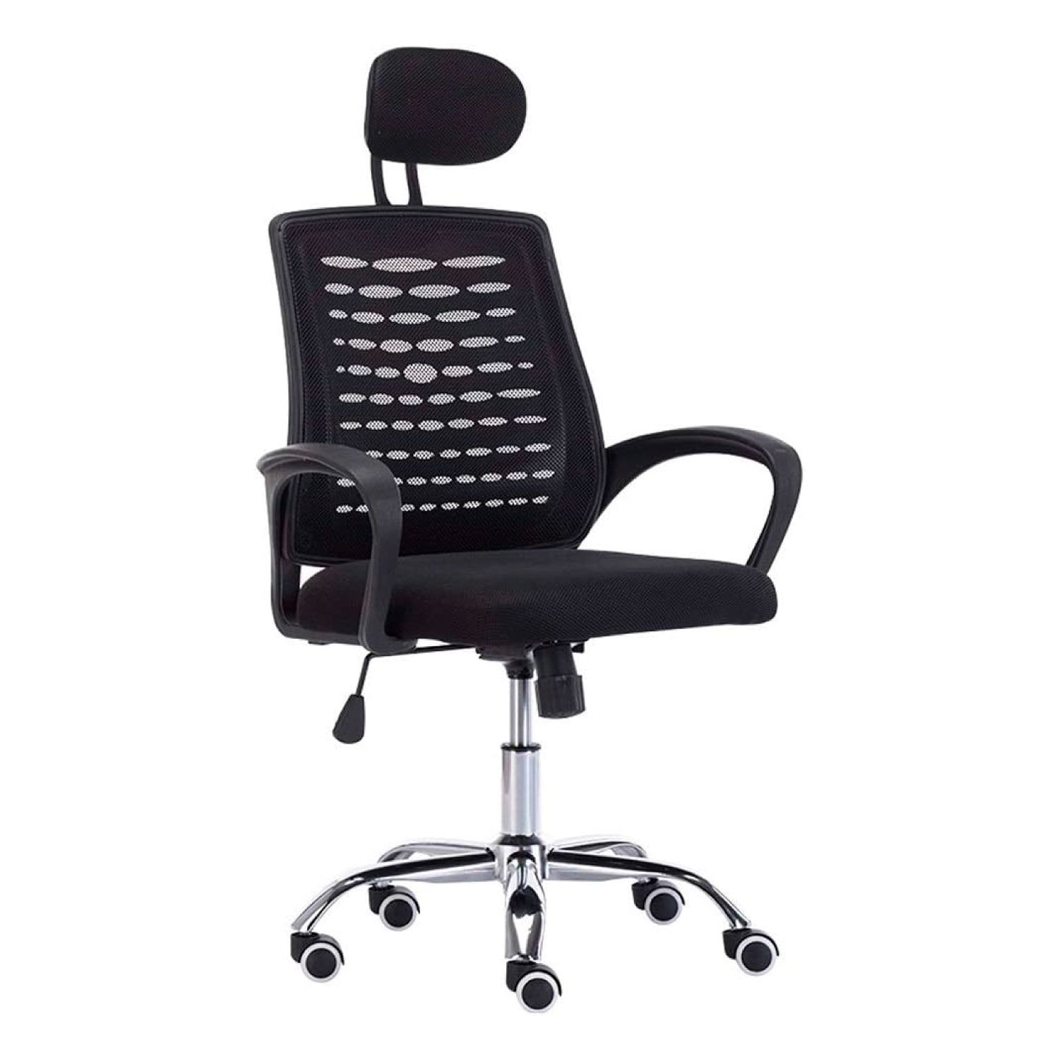 SILLA ERGONIMICA DE OFICINA LINA - NEGRO - 1