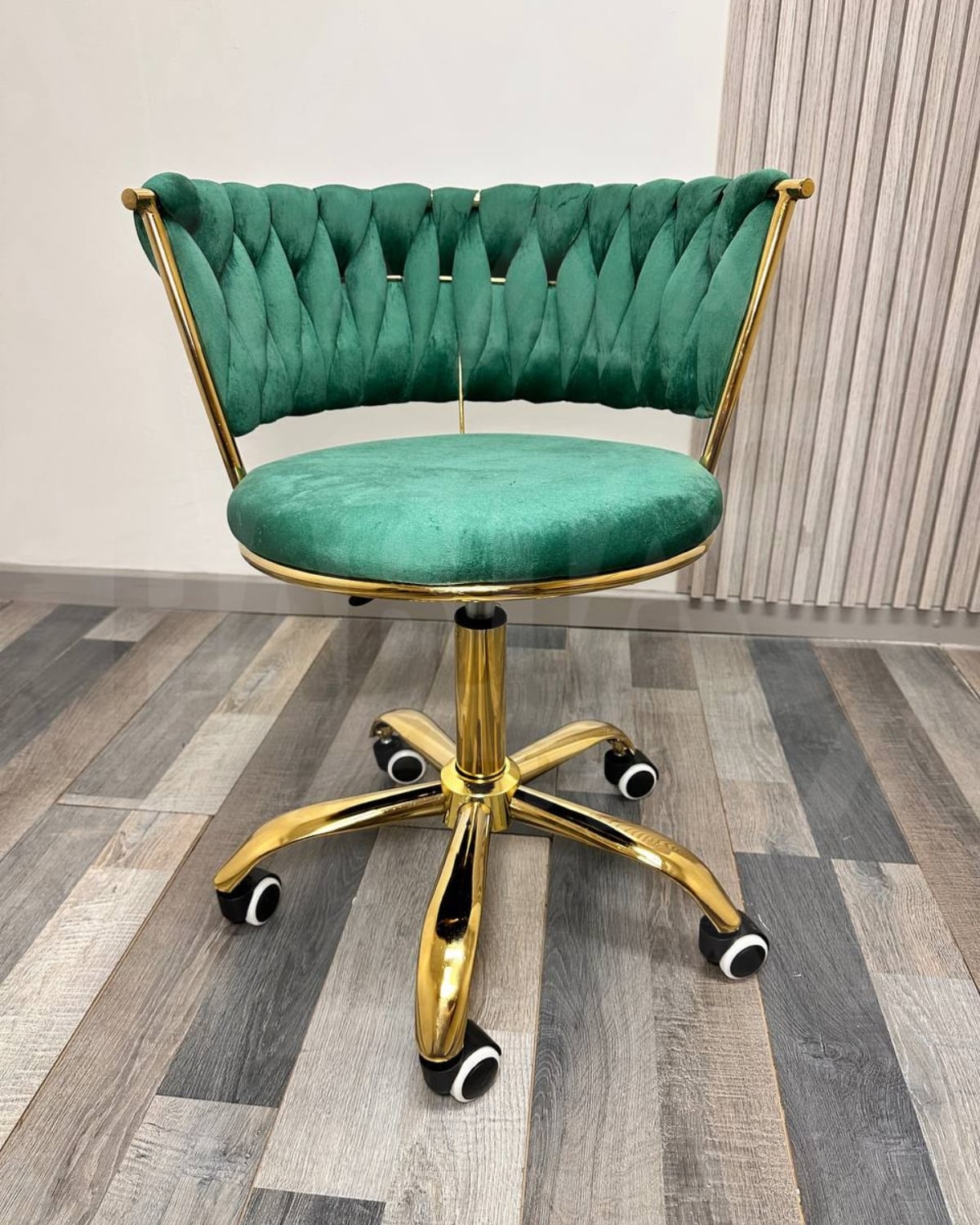 SILLA GIRATORIA QUEEN LITE DE ESCRITORIO - VERDE - 2