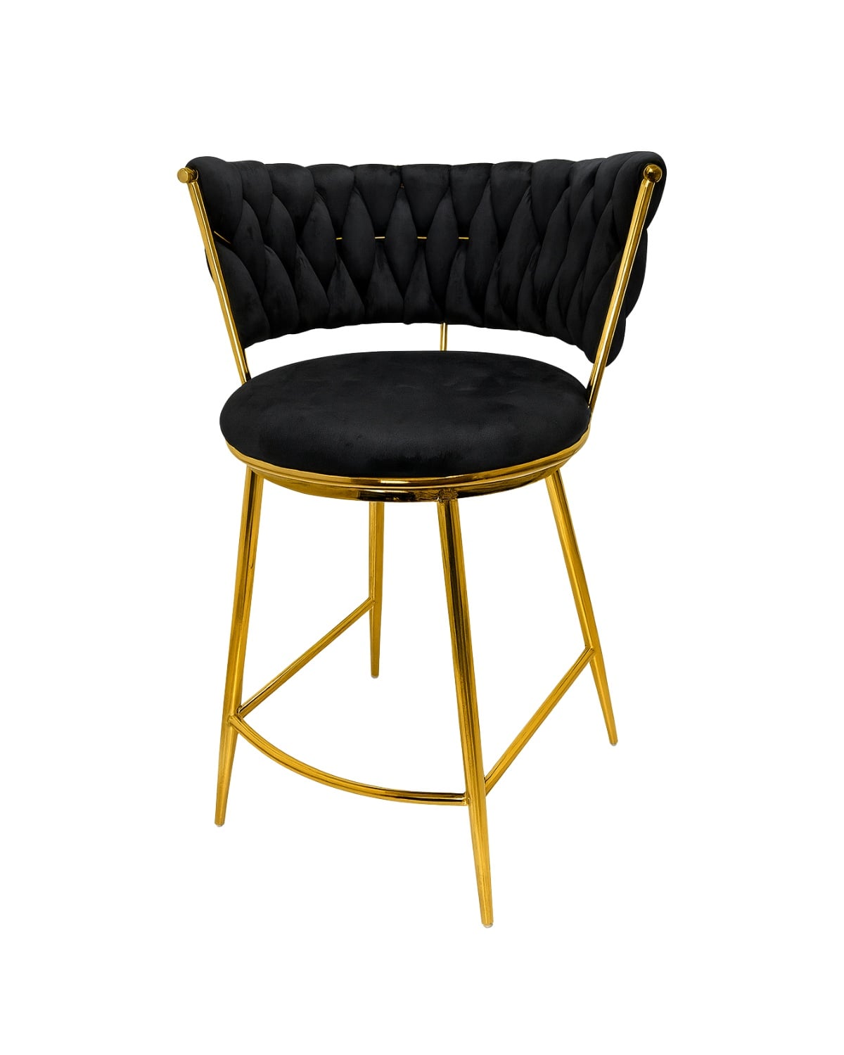 SILLA DE BAR QUEEN 66CM FIJO - NEGRO - 1