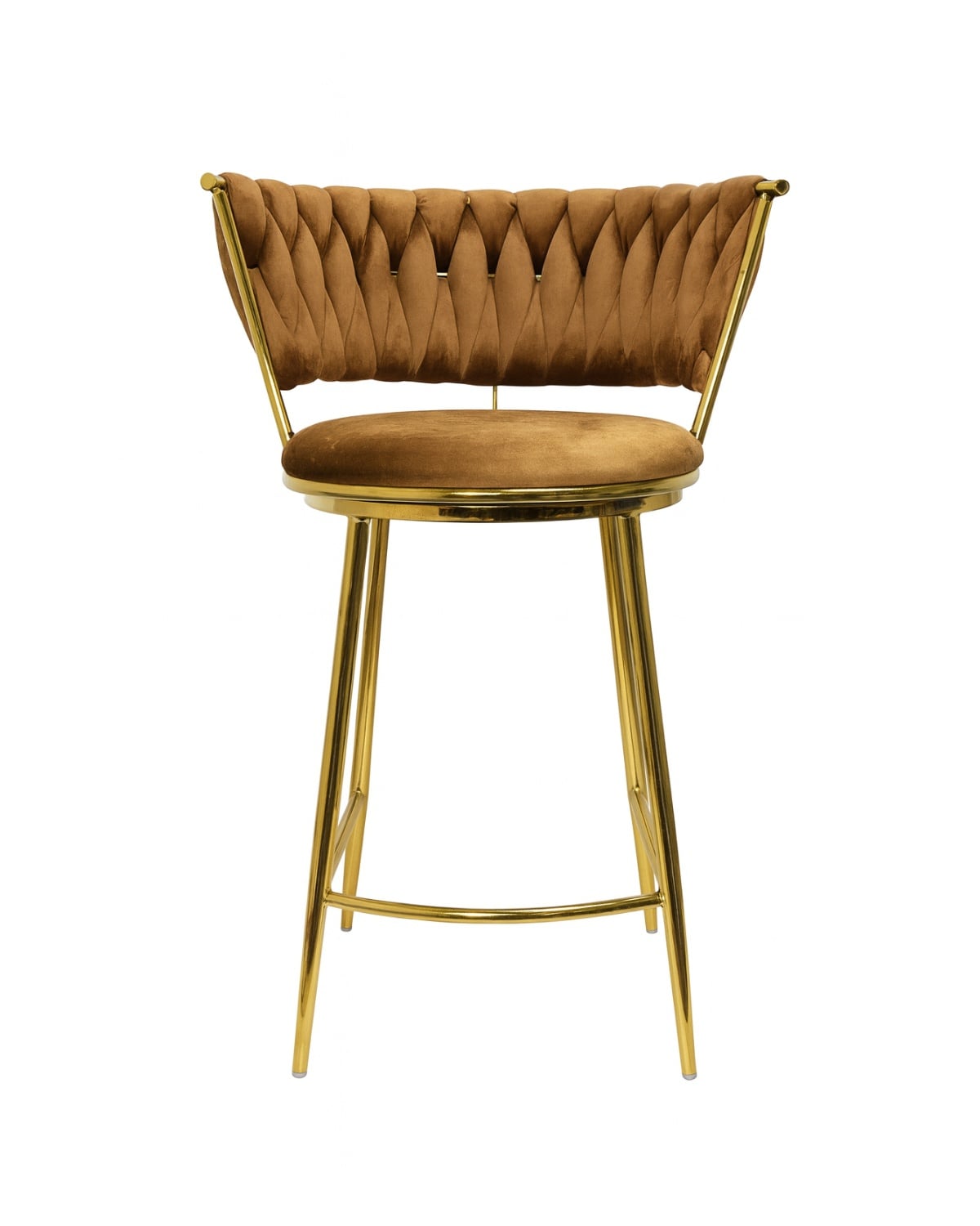 SILLA DE BAR QUEEN 66CM FIJO - MARRON - 1