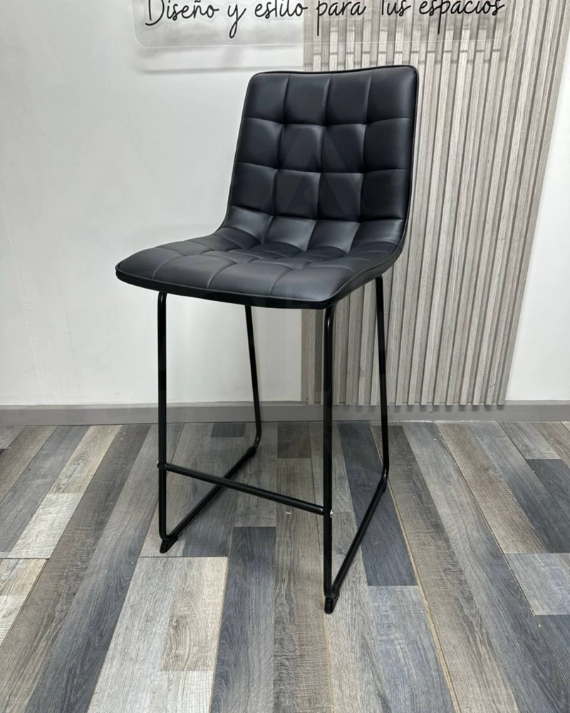TABURETES 65 CM CUERO BLACKY - 2 UNID - 3