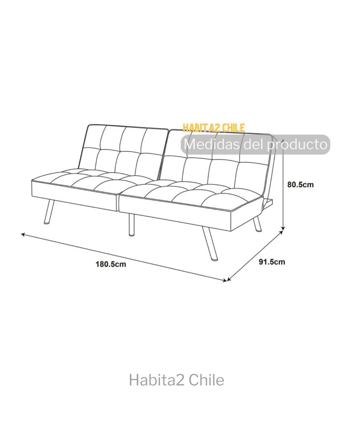 SOFA CAMA ESTILO JAPONES 180 CM TATAMI - 3