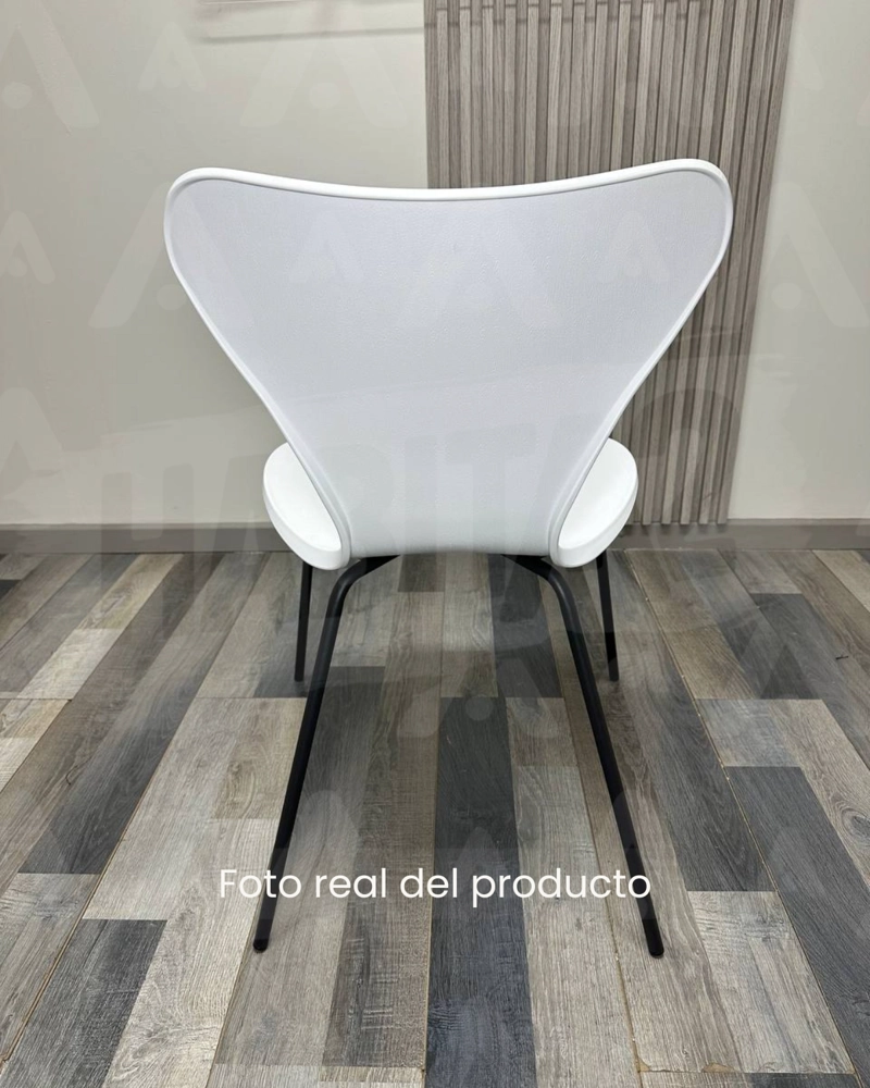 SILLA POLIPROPILENO JLOVE PP BLACK - 3