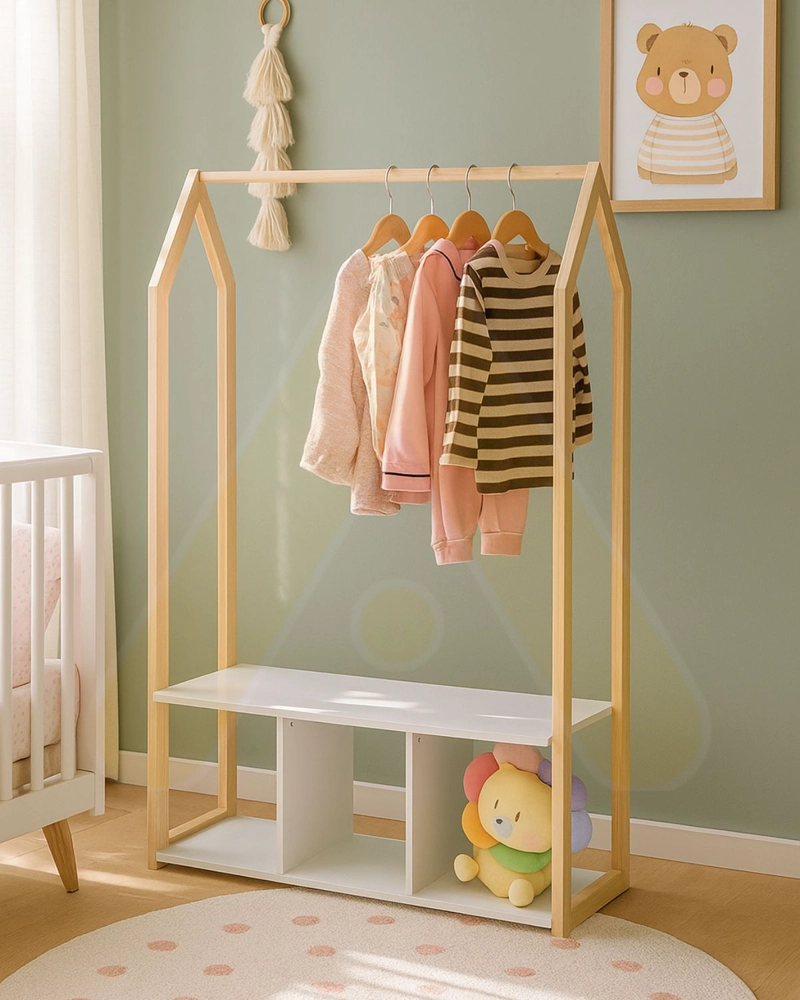 CLOSET COLGADOR 3 ESPACIOS INFANTIL - 2