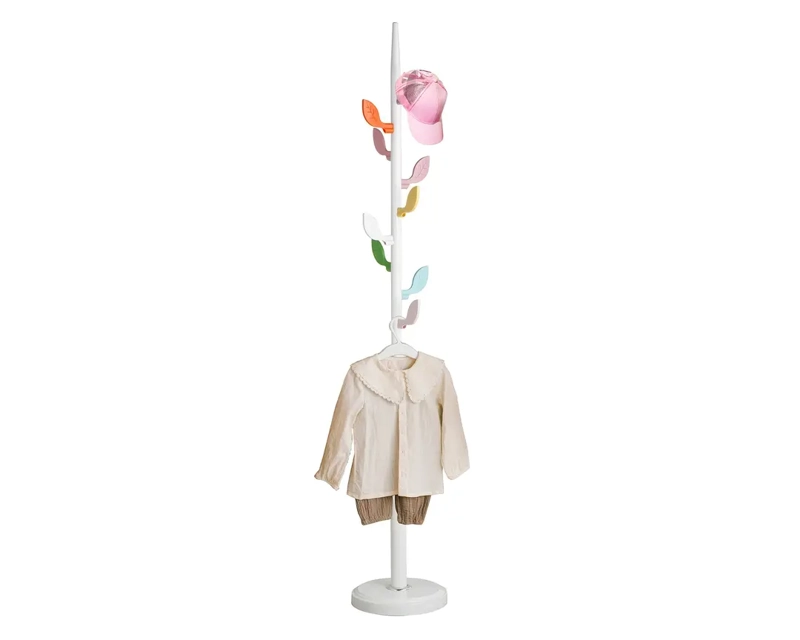 PERCHERO DE PIE BLANCO INFANTIL - 172X30X30 - 2