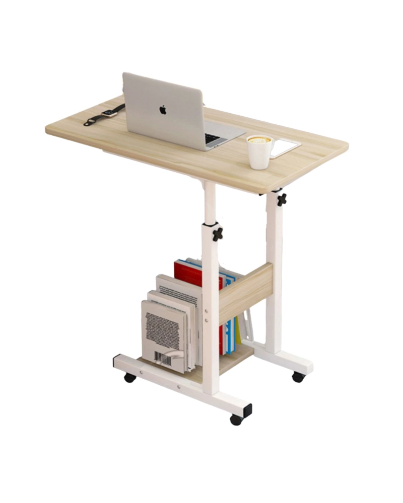 MESA DE TRABAJO CON RUEDAS ALTURA AJUSTABLE - 4