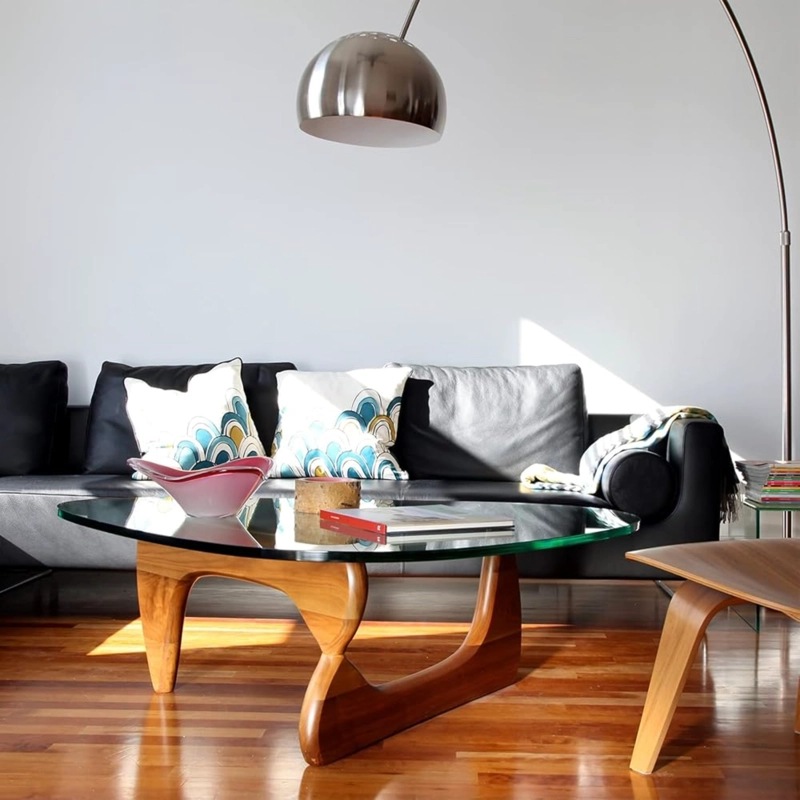 MESA DE CENTRO ICONICA 128 CM DENNY MINIMALISTA - 2