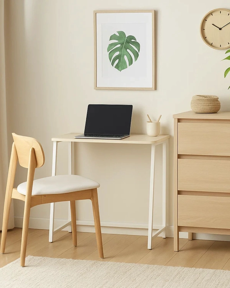 ESCRITORIO PLEGABLE STANDARD WHITE 80 CM - 3