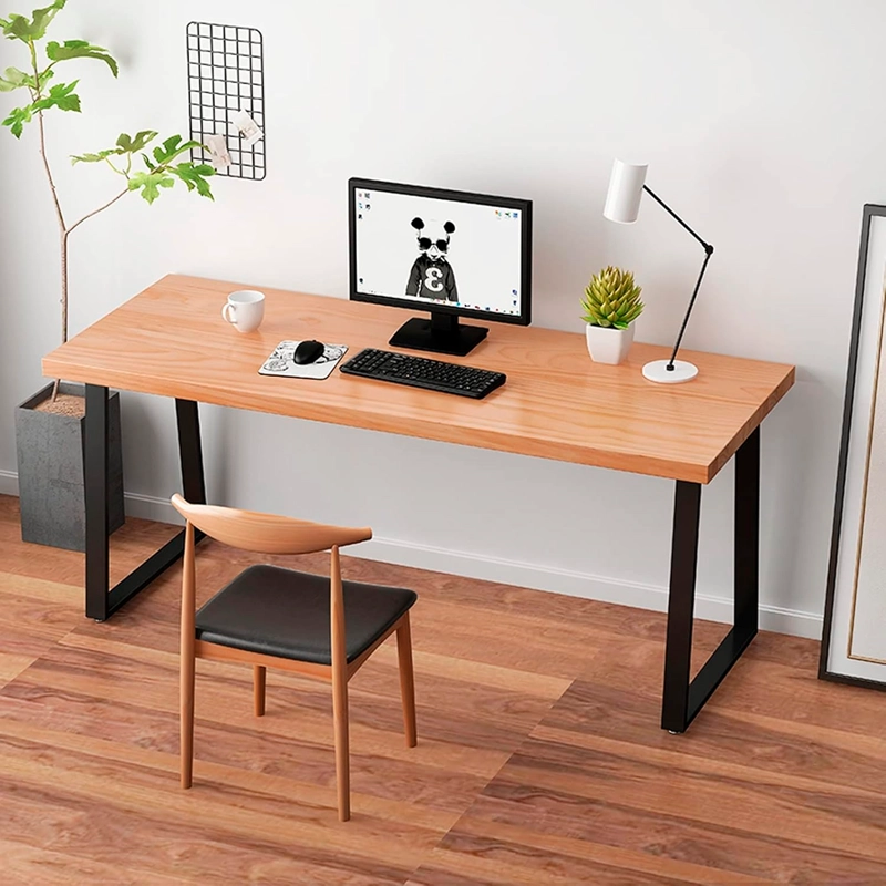 ESCRITORIO 160CM OXFORD SIMIL MADERA INDUSTRIAL - 2