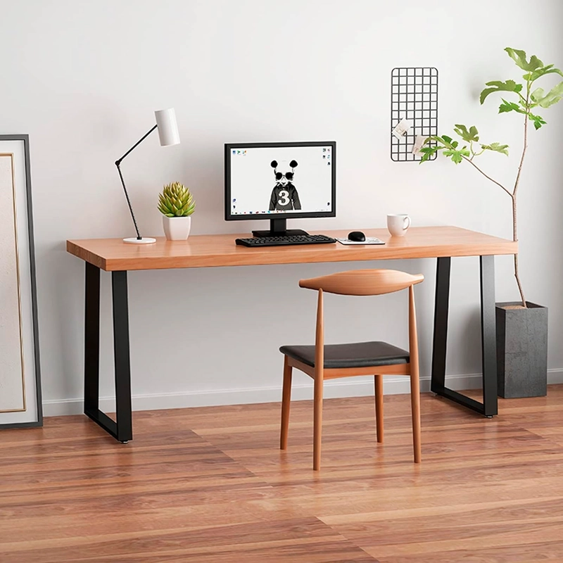 ESCRITORIO 160CM OXFORD SIMIL MADERA INDUSTRIAL - 4