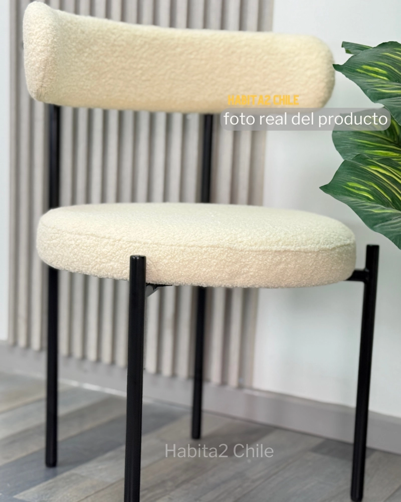 PACK 4 SILLAS OSLO ACOLCHADO PREMIUM FELPA - 5