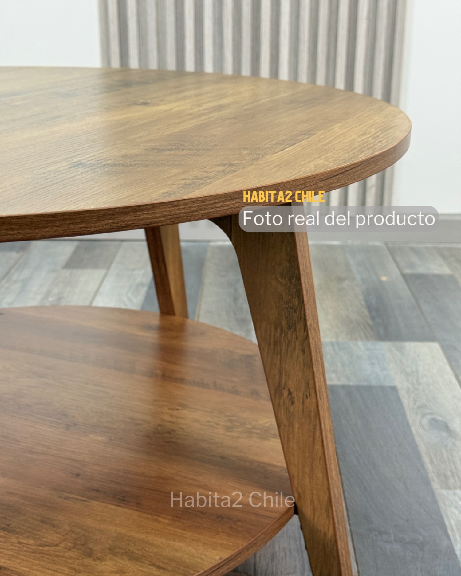 MESA DE CENTRO REDONDA GERONA 80 CM - 3