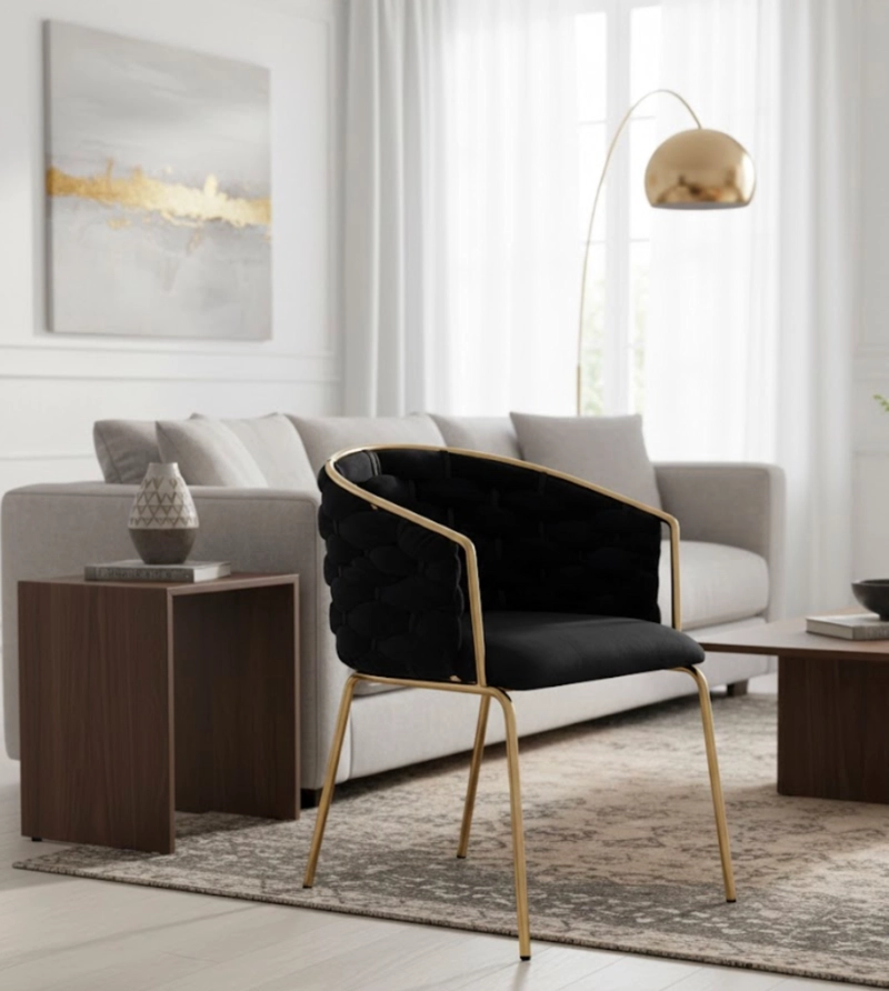 SITIAL ARTHUR TERCIOPELO GOLD - 2