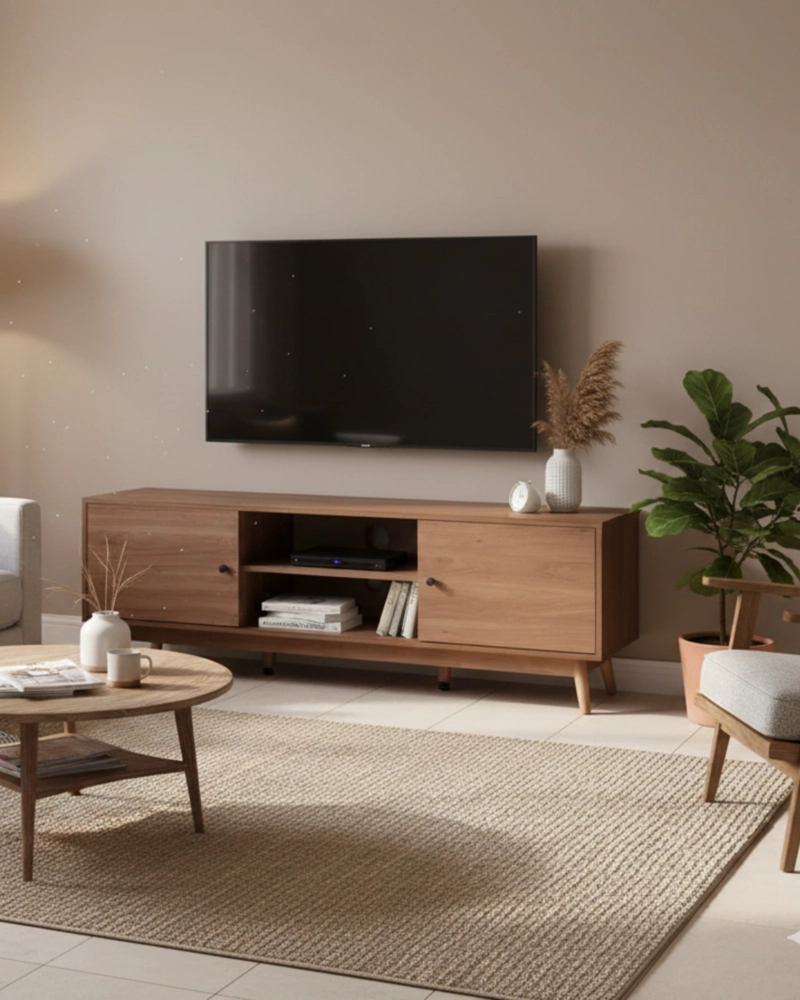 RACK TV 150 CM MARCELO NATURAL - 5