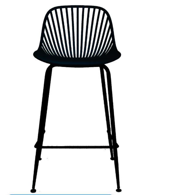 TABURETE METALICO FIJO 77 CM INDIANA - 2