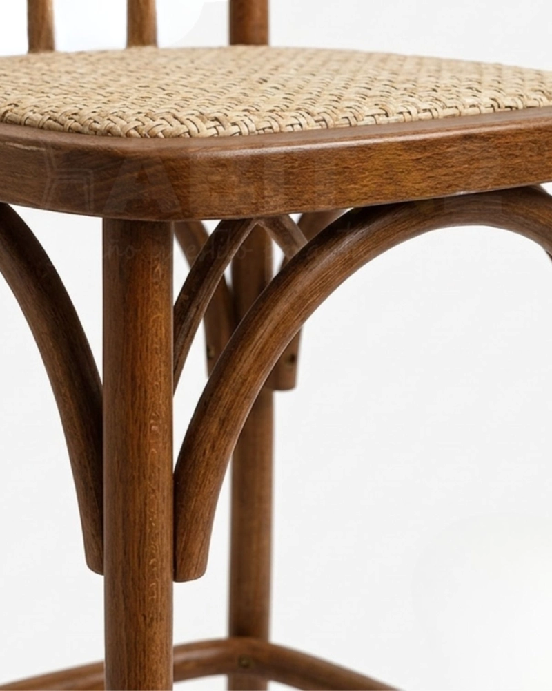 PACK 2 TABURETES CROSSBACK DE MADERA 66 CM - 2
