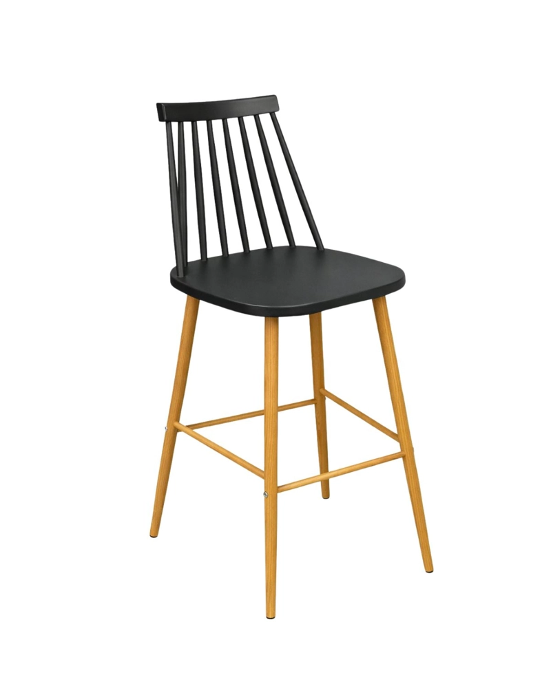 TABURETE DE BAR 65 CM ROYAL ESTILO NORDICO - 1