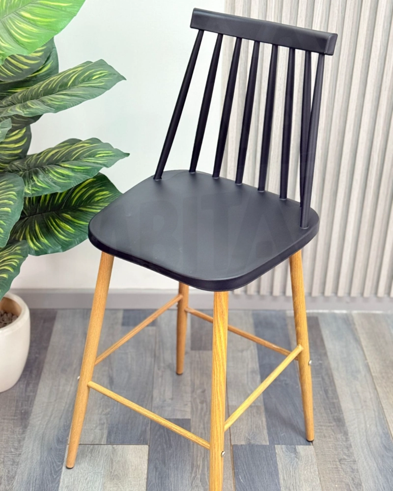 TABURETE DE BAR 65 CM ROYAL ESTILO NORDICO - 3