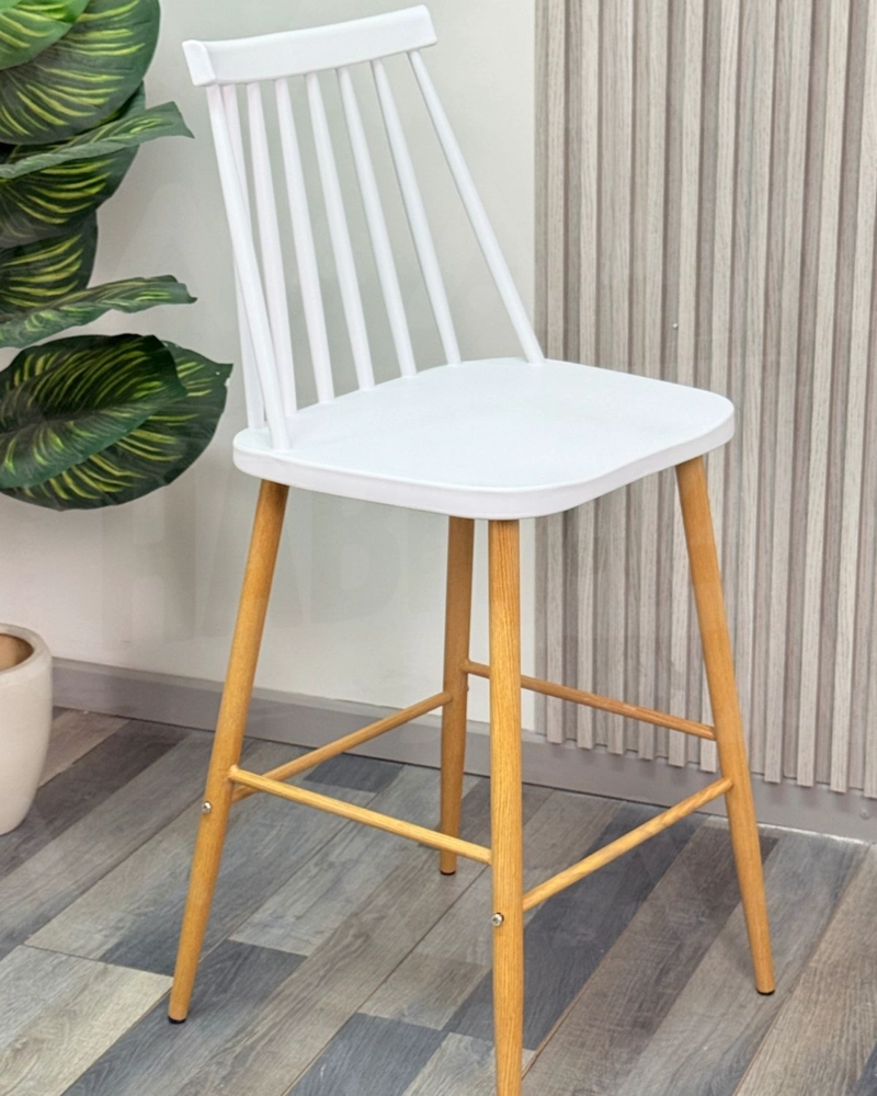 PACK 2 TABURETES DE BAR 65 CM ROYAL ESTILO NORDICO - 2