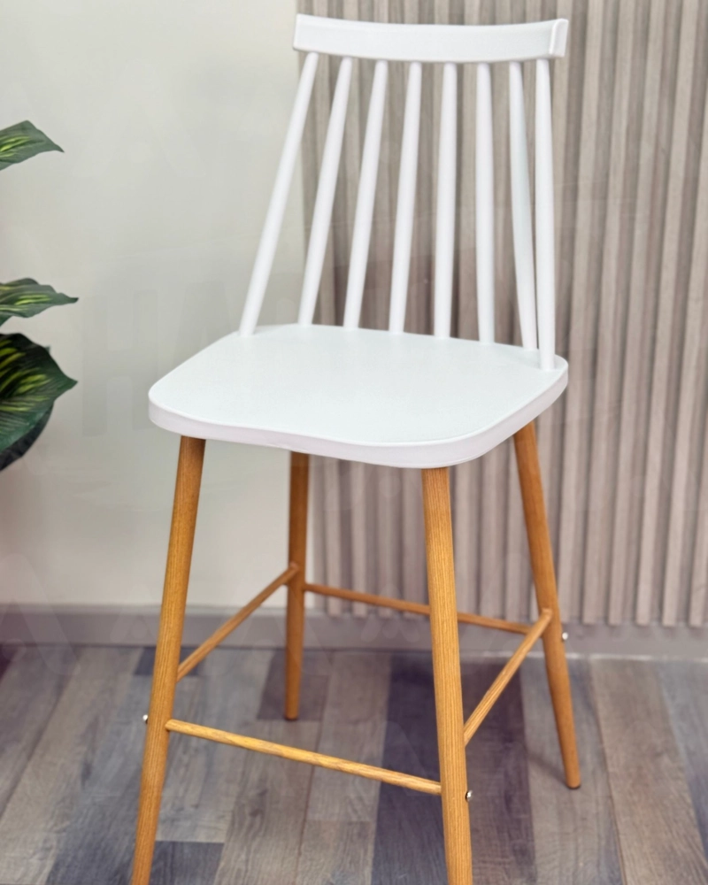 PACK 2 TABURETES DE BAR 65 CM ROYAL ESTILO NORDICO - 3