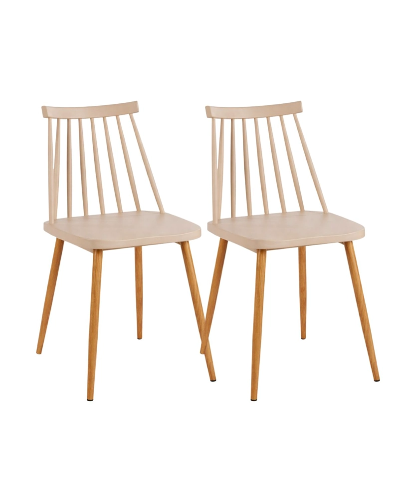 PACK 2 SILLAS DE COMEDOR RESISTENTES ROYAL - 1