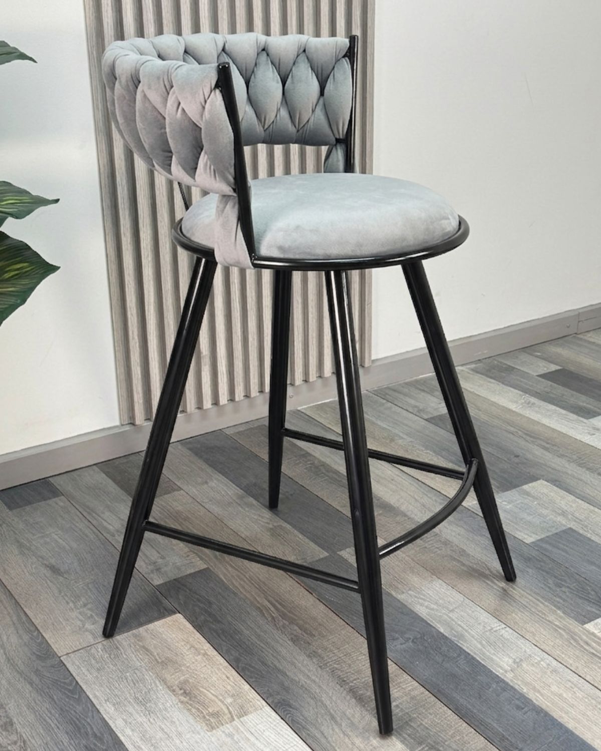 SILLA DE BAR GALES BLACK 66 CM - 3